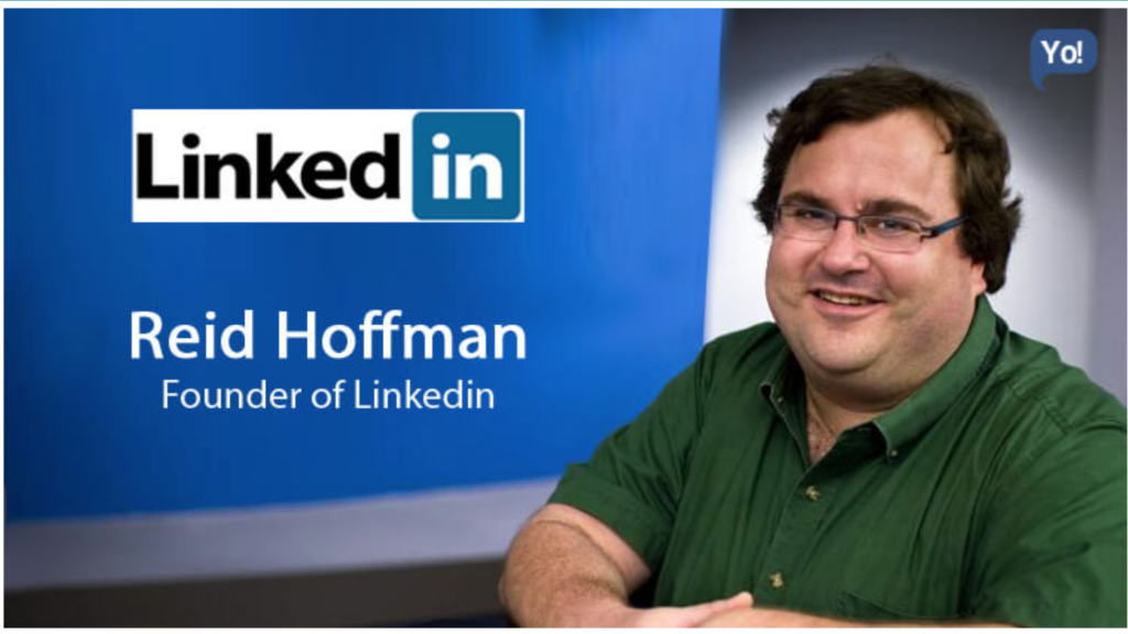 LinkedIn oprichter Reid Hoffman in 2003